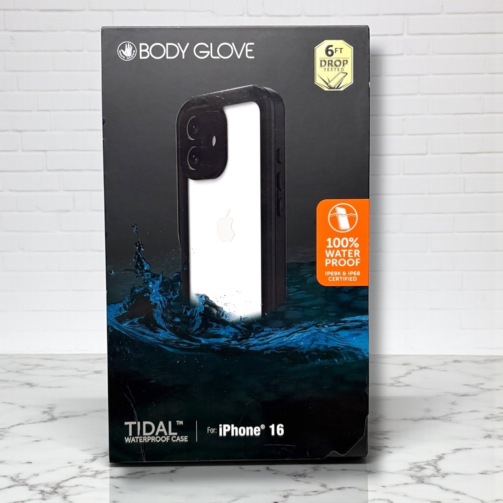 Body Glove Tidal‎ Waterproof 6 ft drop Protection iPhone 16 Case